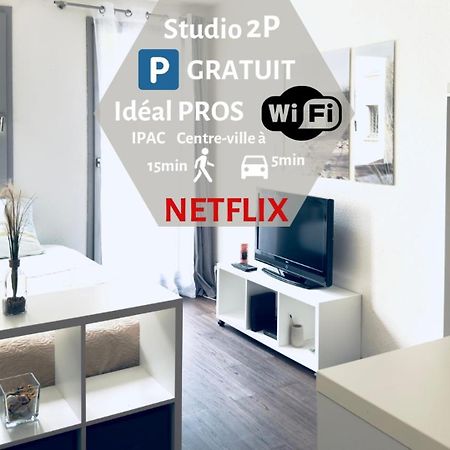 *Le Cityzen*15Min Du Centre A Pied+Parking Gratuit Annecy Exterior foto